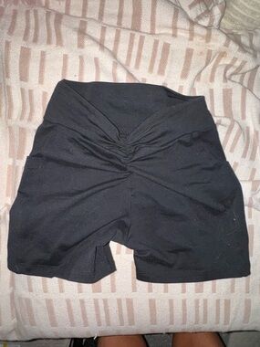 Bombshell Sportswear V Back Shorts